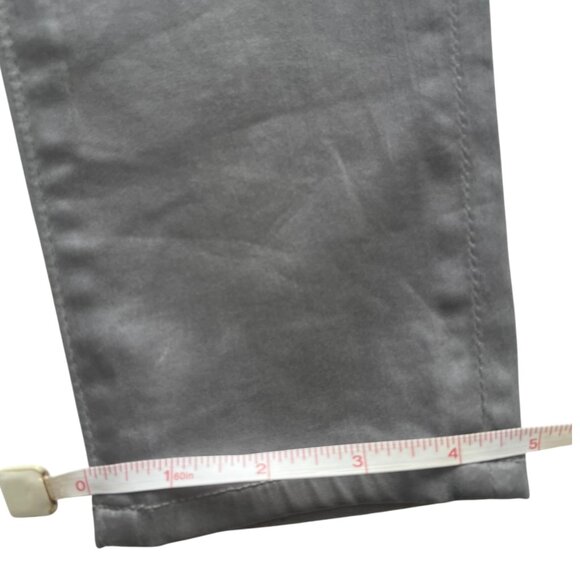 AG Adriano Goldschmied Women's Gray Skinny Lamb Leather Denim Jeans Size 26 - Picture 14 of 15